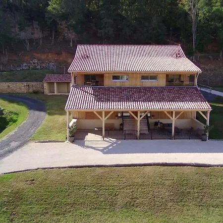 Lejlighed Le Sechoir Des Acacias 3 12 Personnes Avec Piscine Chauffee Saint-Leon-sur-Vezere