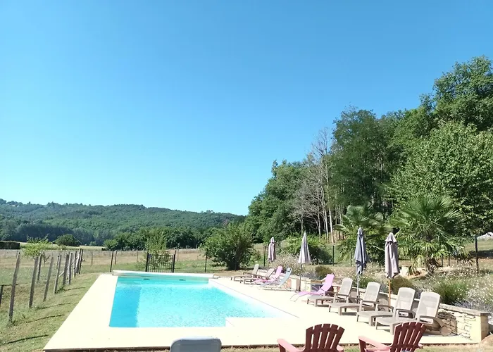 شقة Le Sechoir Des Acacias 3 12 Personnes Avec Piscine Chauffee سان-ليون-سور-فيزير