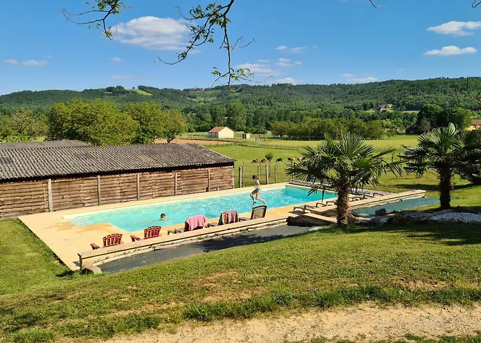 شقة Le Sechoir Des Acacias 3 12 Personnes Avec Piscine Chauffee